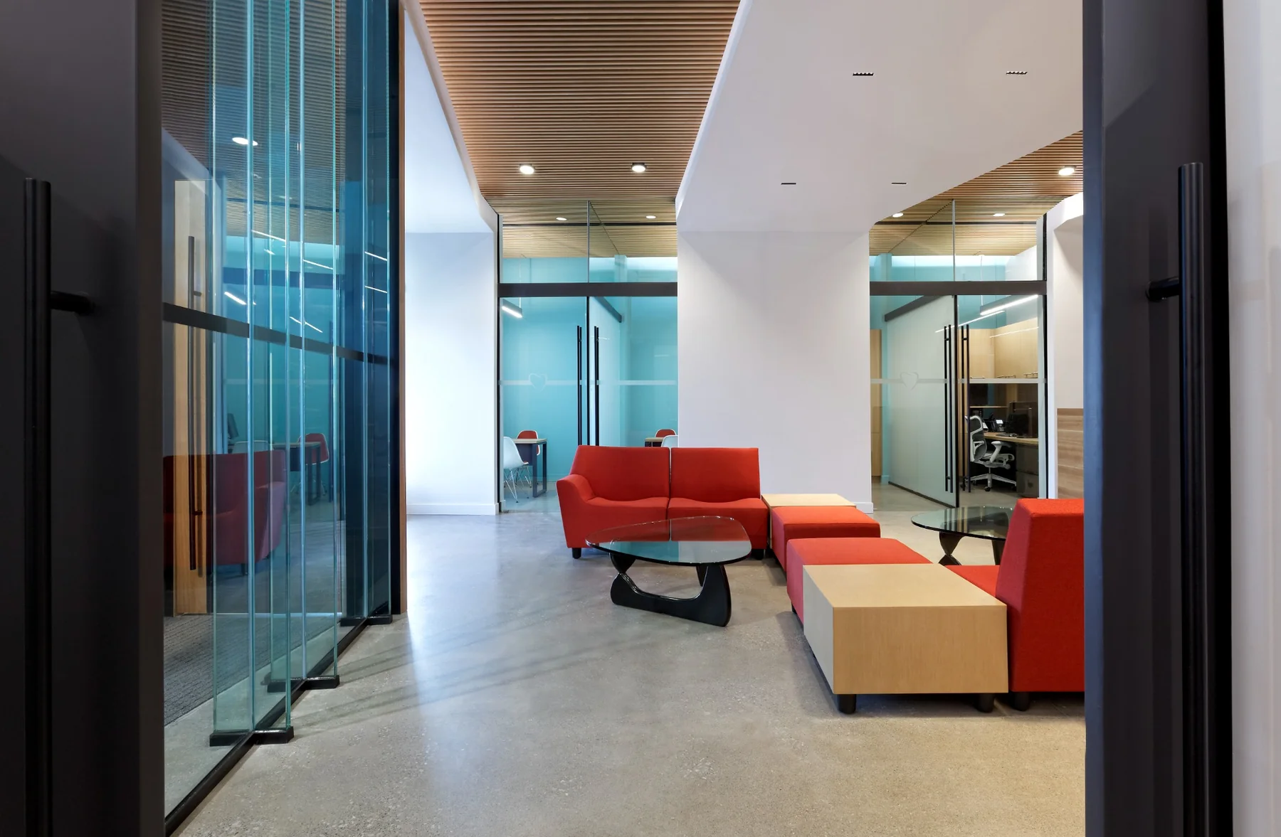 Reception area at MY Prosthodontic Dental Clinic
